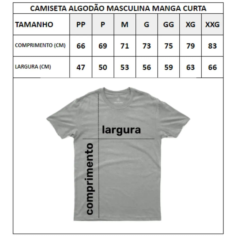 Camiseta Masculina Hiking Trekking Climbing Camping - Nos Alpes - tamanhos e medidas